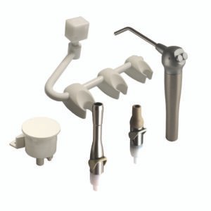 Flight Under Cabinet Mounted Vacuum Accessory Kit (SE, Syringe, HVE)